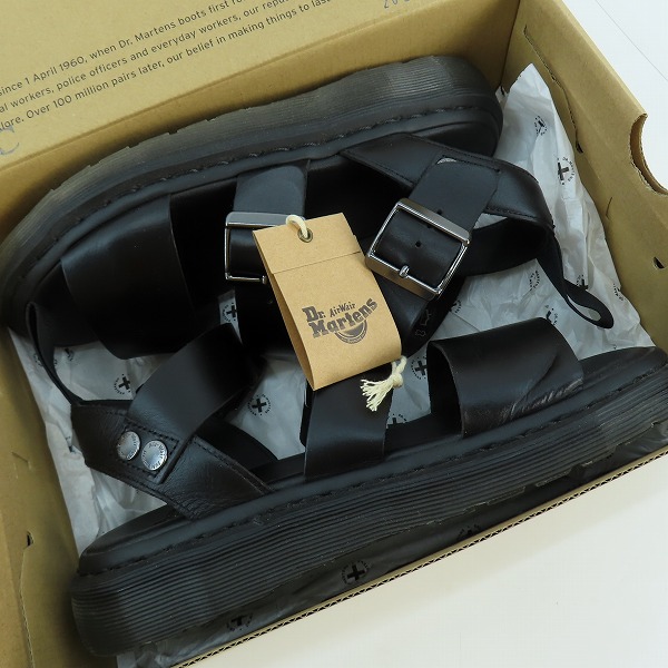 実際に弊社で買取させて頂いたDr.Martens/ドクターマーチン GRYPHON/グリフォン サンダル 15695001/UK6の画像 8枚目