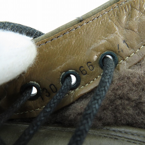 実際に弊社で買取させて頂いたDIRK BIKKEMBERGS/ダークビッケンバーグ ブーツ/カーキ系 /41の画像 5枚目