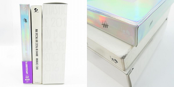 実際に弊社で買取させて頂いたDVD AAA 10TH ANNIVERARY DOCUMENTARY/SPECIAL LIVE 2016 IN DOME -FANTASTIC OVER- 2点セットの画像 9枚目