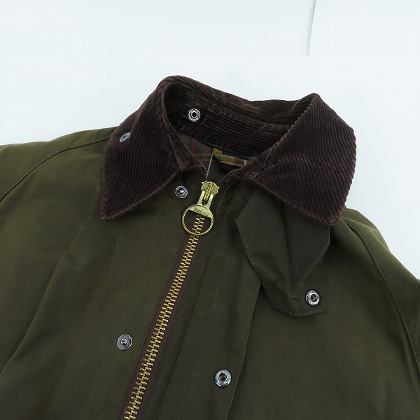 実際に弊社で買取させて頂いたBarbour/バブアー BEDALE/ビデイル オイルドジャケット 1402196/36の画像 6枚目