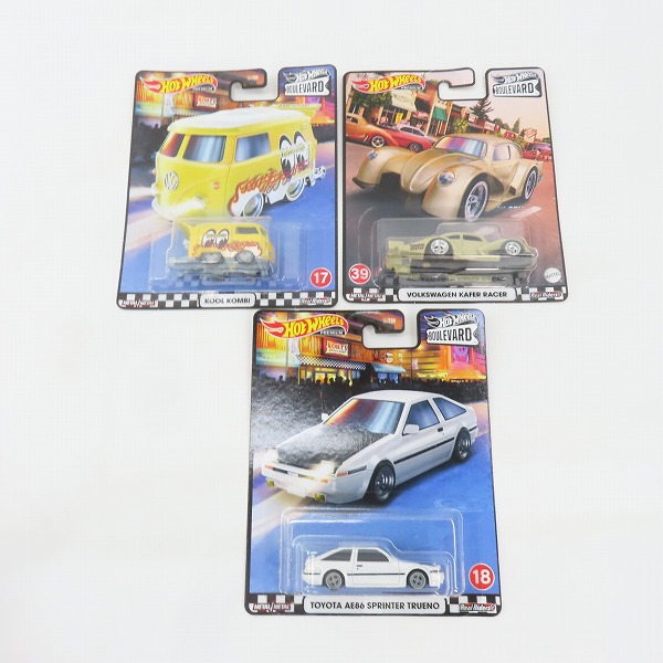実際に弊社で買取させて頂いた【おまとめ/未開封】Hot Wheels/ホットウィール BOULEVARD 1991 MERCEDES BENZ G-CLASS/TOYOTA AE86 SPRINTER TRUENO 他の画像 2枚目