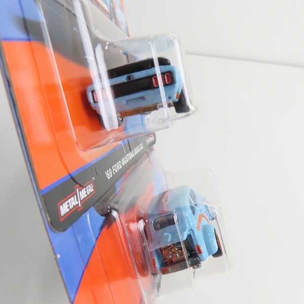 実際に弊社で買取させて頂いた(1)【未開封】Hot Wheels/ホットウィール Gulf/ガルフ 60s FIAT 500D MODIFICADO/69 FORD MUSTANG/LAUREL 2000 SGX 3点セットの画像 6枚目