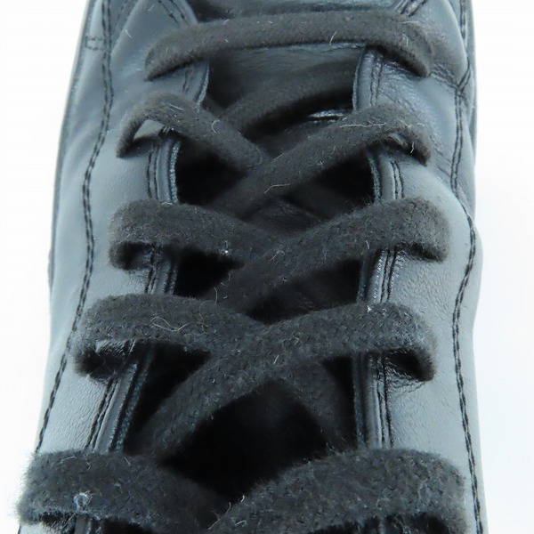 実際に弊社で買取させて頂いたCONVERSE/コンバース ALL STAR COUPE LEATHER OX オールスター クップ レザー ブラック 31301811/26の画像 6枚目