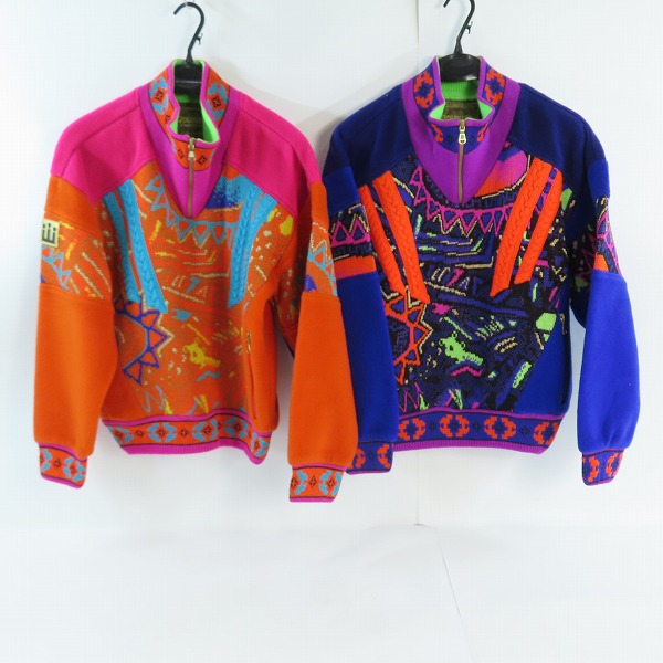 実際に弊社で買取させて頂いたGOLDWIN/ゴールドウィン ビンテージ フリース セーター M 2点セット