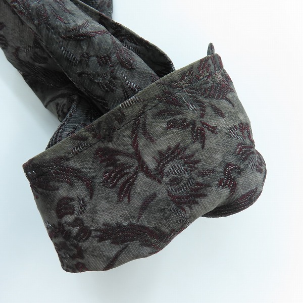 実際に弊社で買取させて頂いたISAMUKATAYAMA BACKLASH/バックラッシュ SERGENT PEPPER レーヨンジャガード シープレザーシャツ 1346-01/Sの画像 4枚目