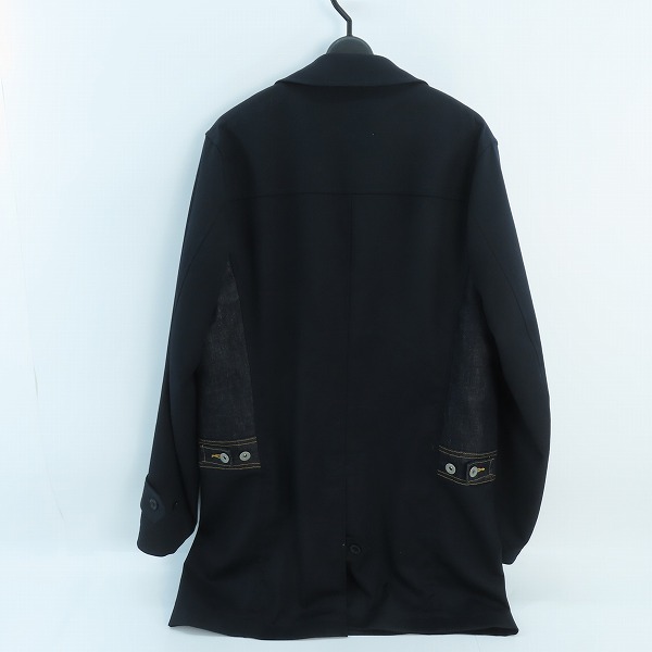 実際に弊社で買取させて頂いたJUNYA WATANABE MAN×Levi’s/ジュンヤワタナベ マン×リーバイス 20AW ドッキング デニムジャケット/コート WE-C001/Sの画像 1枚目