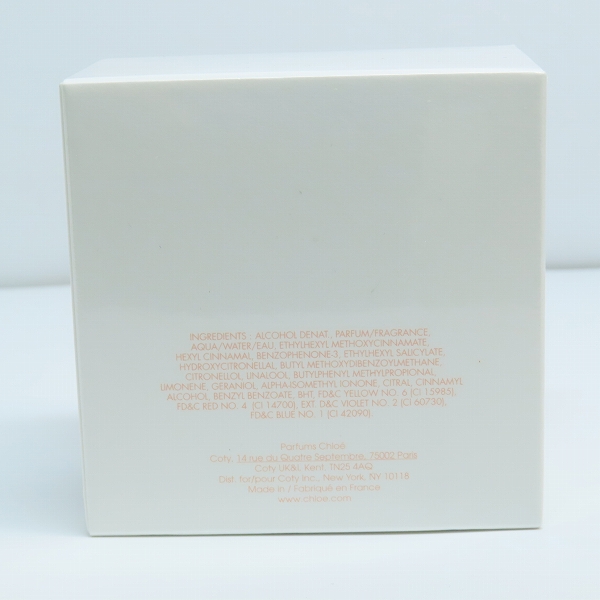 実際に弊社で買取させて頂いた(1)【未開封】Chloe/クロエ ROSE DE Chloe/ロースドクロエ オードトワレ 50mlの画像 1枚目