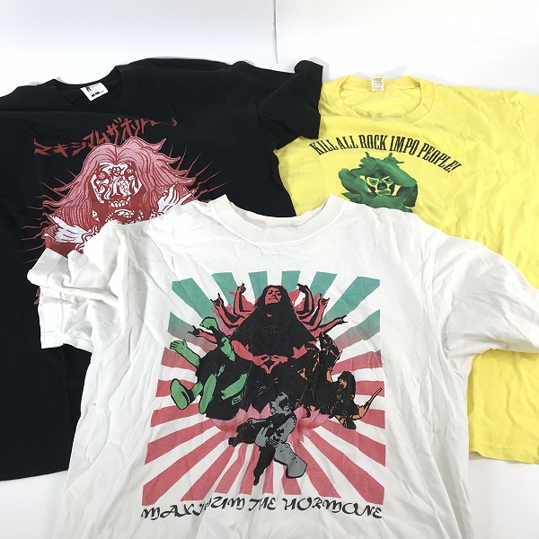 実際に弊社で買取させて頂いた【おまとめ】MAXIMUM THE HORMONE/マキシマムザホルモン バンドTシャツ/シャツの画像 1枚目