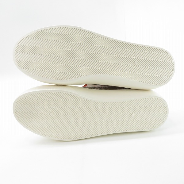 実際に弊社で買取させて頂いた【未使用】MIHARAYASUHIRO/ミハラヤスヒロ ローカットスニーカー ペイズリー柄 333539/25の画像 2枚目