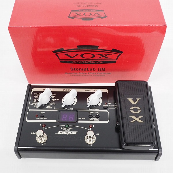 実際に弊社で買取させて頂いた【美品】VOX/ヴォックス SL2G StompLab IIG ギター用 コンパクト マルチエフェクター/動作確認済