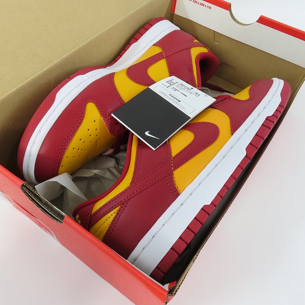 実際に弊社で買取させて頂いた【未使用】NIKE/ナイキ DUNK LOW CHAMPIONSHIP GOLD ダンク DD1391-701/26.0の画像 7枚目