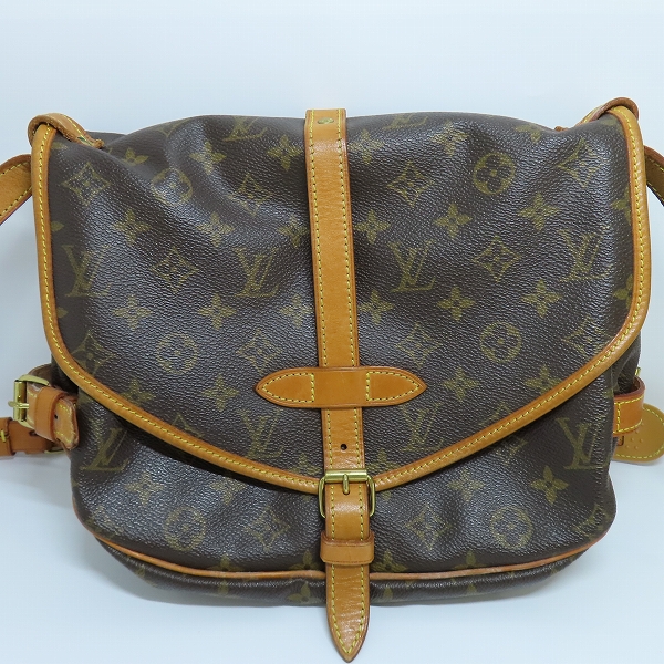 実際に弊社で買取させて頂いたLOUIS VUITTON/ルイ ヴィトン ソミュール30 ショルダーバッグ モノグラム Ｍ42256の画像 1枚目