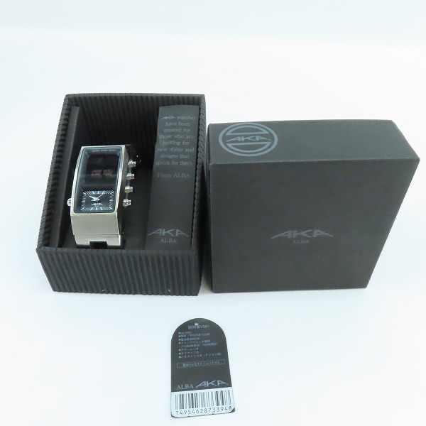 実際に弊社で買取させて頂いたSEIKO/セイコー ALBA/アルバ AKA 腕時計/ウォッチ/V091-5000 【動作未確認】の画像 8枚目
