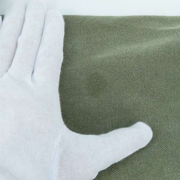 実際に弊社で買取させて頂いたATMOS/アトモス OVERDYED SWEAT HOODIE GREEN パーカー MAT21-A037/Mの画像 5枚目