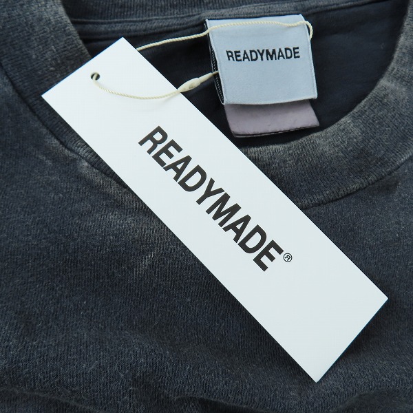 実際に弊社で買取させて頂いた【未使用】READY MADE/レディメイド LS T DESTRUCTION/ロングTシャツ RE-CO-BK-00-00-283/XLの画像 9枚目