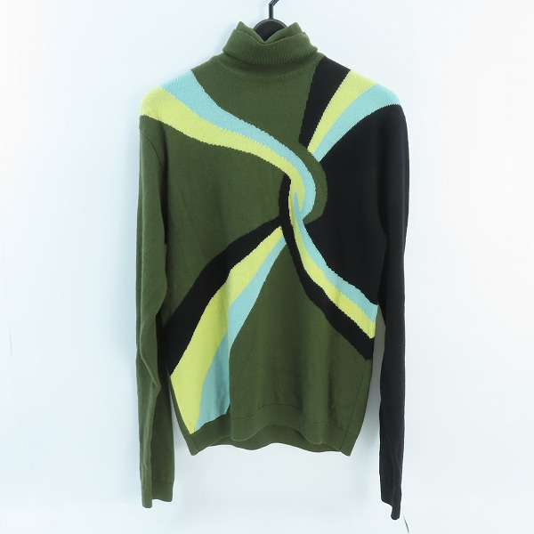 実際に弊社で買取させて頂いたGIANNI VERSACE/ジャンニヴェルサーチ タートルネックニット セーター/46