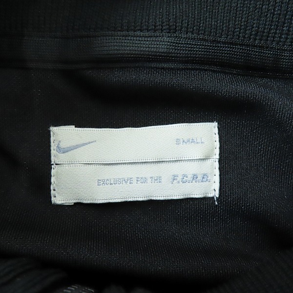 実際に弊社で買取させて頂いたF.C.Real Bristol×NIKE/エフシーレアルブリストル×ナイキ 背面スカル ジップアップトラックジャケット 534623-010/Sの画像 2枚目