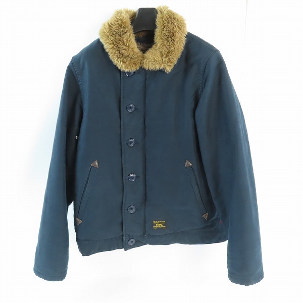 実際に弊社で買取させて頂いたWTAPS/ダブルタップス 14AW N-1 JACKET エヌワン デッキ ジャケット ネイビー 142GWDT-JKM02/2