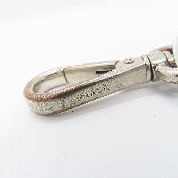 実際に弊社で買取させて頂いたPRADA/プラダ キーリング/レザー/無地の画像 6枚目