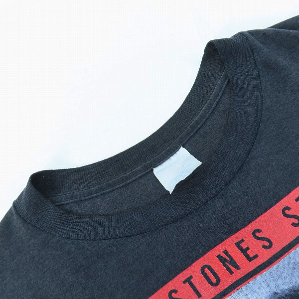 実際に弊社で買取させて頂いたThe Rolling Stones/ローリングストーンズ Budweiser/Steel Wheels North American Tour 1989/80S/ヴィンテージTシャツの画像 3枚目