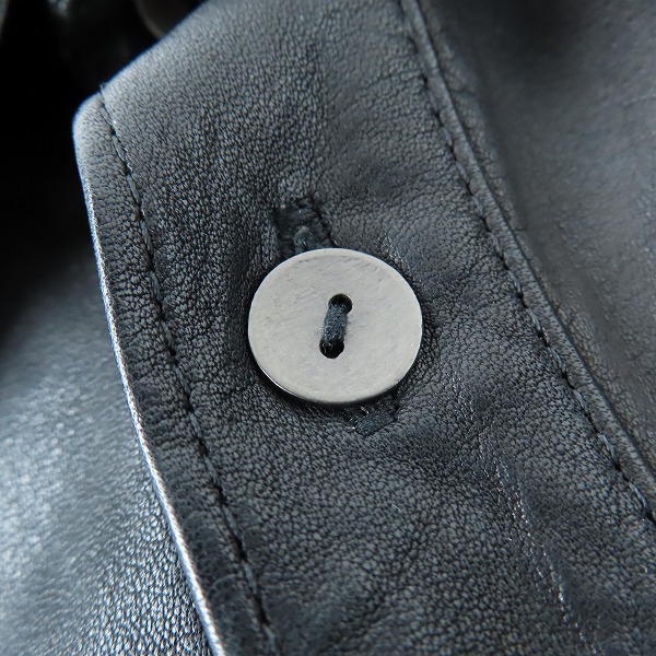 実際に弊社で買取させて頂いたNOID./ノーアイディー 牛革 レザージャケット 804203-324 1の画像 6枚目