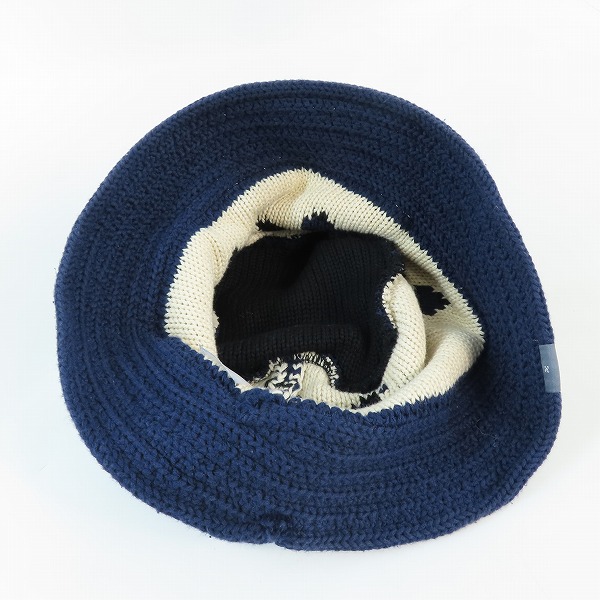 実際に弊社で買取させて頂いたCHALLENGER/チャレンジャー CRUSHER HAT クラッシャー ハット ネイビー/Mの画像 4枚目