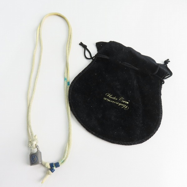 実際に弊社で買取させて頂いたUNDERCOVER/アンダーカバー 南京錠 パドロックチョーカーの画像 8枚目