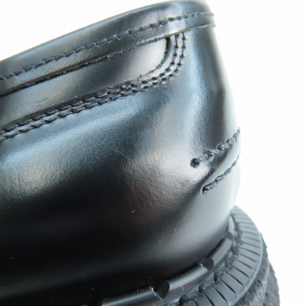 実際に弊社で買取させて頂いたSacai×George Cox/サカイ×ジョージコックス COIN LOAFER コインローファー 21-02649M/9の画像 6枚目
