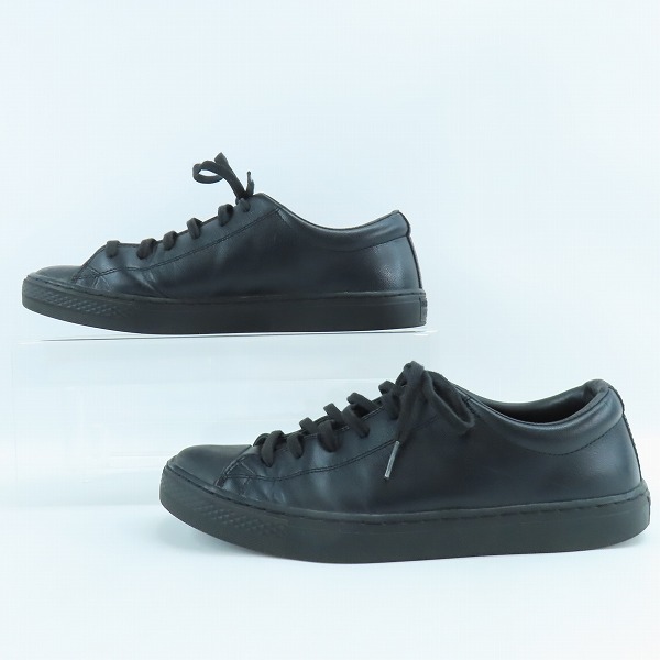 実際に弊社で買取させて頂いたCONVERSE/コンバース ALL STAR COUPE LEATHER OX オールスター クップ レザー ブラック 31301811/26の画像 3枚目