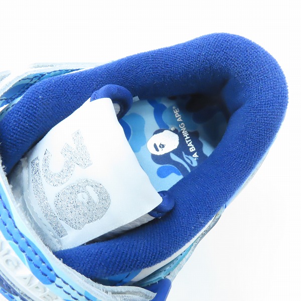 実際に弊社で買取させて頂いた【未使用】 adidas×A BATHING APE/アディダス×アベイシングエイプ Forum 84 Low 30th Anniversary/フォーラム ID4772/26の画像 5枚目