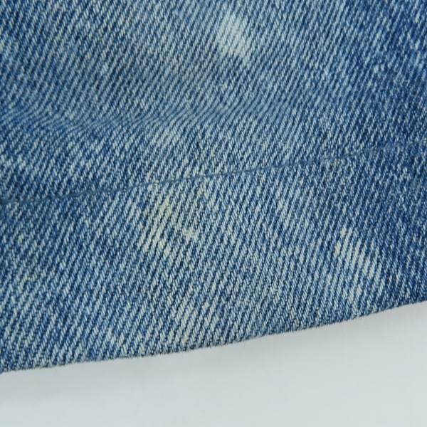 実際に弊社で買取させて頂いたBURBERRY BLACK LABEL/バーバリーブラックレーベル LEVI'S/リーバイス パッチワーク　デニムジャケット BMP84-242-26/Mの画像 7枚目