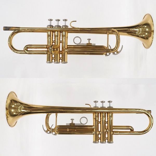 実際に弊社で買取させて頂いたTHE MOMBASA/モンバサ ML トランペット ゴールド ハードケース付の画像 1枚目