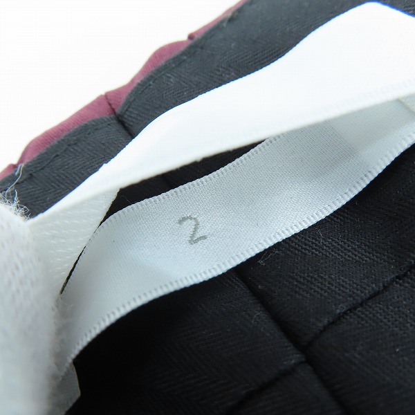 実際に弊社で買取させて頂いたETHOSENS/エトセンス ロープベルト スラックスパンツ ES120-71/2の画像 4枚目