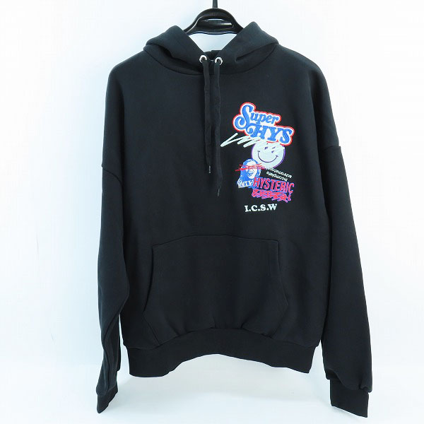 実際に弊社で買取させて頂いた【未使用】HYSTERIC GLAMOUR×genzai/ヒステリックグラマー×ゲンザイ Sagara Collage Hoodie プルオーバーパーカー GZ1028/M