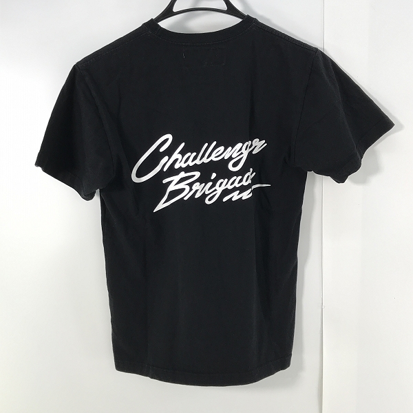 実際に弊社で買取させて頂いたCHALLENGER/チャレンジャー SIGNATURE TEE/シグネチャーロゴ半袖Tシャツ Sの画像 1枚目