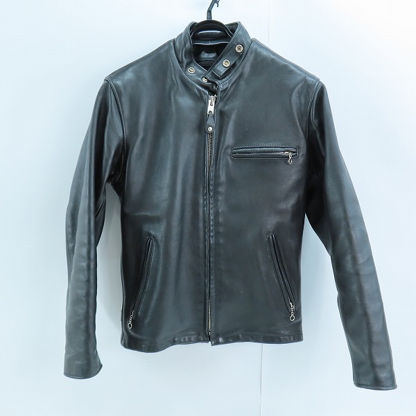 実際に弊社で買取させて頂いたSchott/ショット Lot.641 シングルライダースジャケット/36