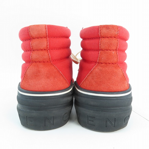 実際に弊社で買取させて頂いたGIVENCHY/ジバンシィ スウェード切替 ハイカットスニーカー/40の画像 1枚目