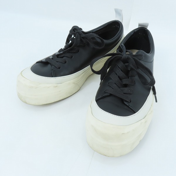 実際に弊社で買取させて頂いたThe Viridi-anne/ザ ヴィリジアン レザーローカットスニーカー 003-011/0