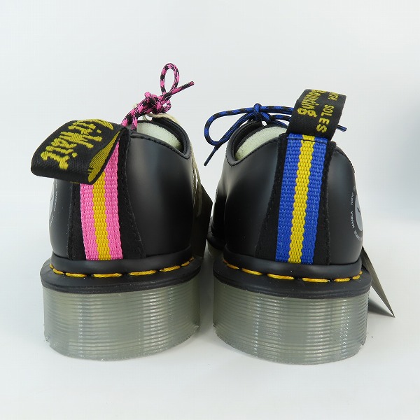 実際に弊社で買取させて頂いた【未使用】Dr.Martens×ATMOS/ドクターマーチン×アトモス 1461 BLACK SMOOTH BLACK ドレスシューズ/UK3の画像 1枚目