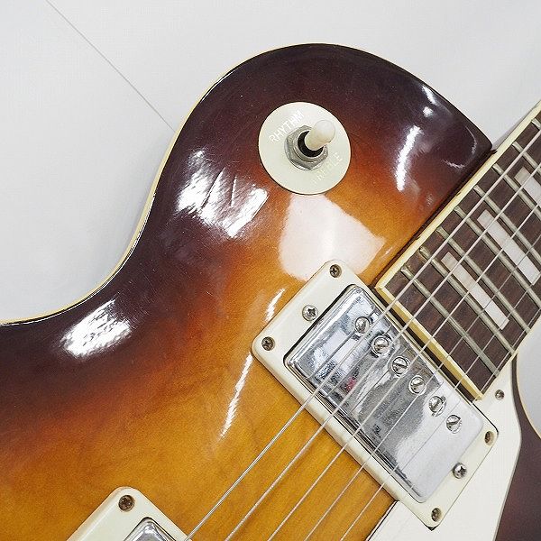 実際に弊社で買取させて頂いた★Morris/モーリス レスポールスタンダードType ボルトオンネック エレキギター 日本製 ソフトケース付の画像 4枚目