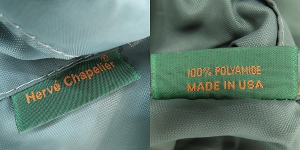 実際に弊社で買取させて頂いたHerve Chapelier/エルベシャプリエ USA製/ヴィンテージ リュックサックの画像 4枚目