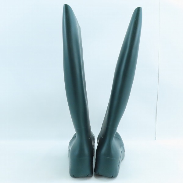 実際に弊社で買取させて頂いたBOTTEGA VENETA/ボッテガヴェネタ パドル ロングブーツ ダークグリーン/42の画像 1枚目