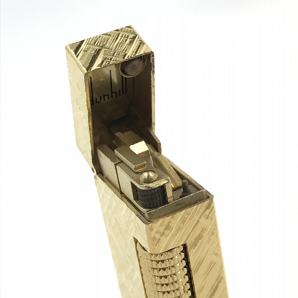 実際に弊社で買取させて頂いたdunhill/ダンヒル サイドローラー ライター ゴールドの画像 6枚目
