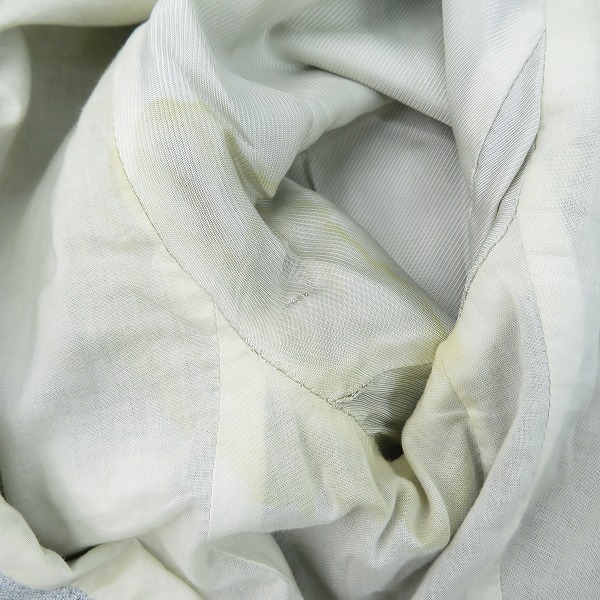 実際に弊社で買取させて頂いたANN DEMEULEMEESTER/アンドゥムルメステール デニムジャケット グレー系の画像 7枚目