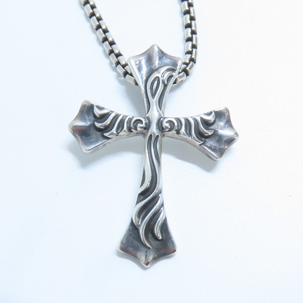 実際に弊社で買取させて頂いたLONE ONES/ロンワンズ スプレッド イーグル ペンダント/M メイティングフライト フック ボックス チェーン 18inchの画像 1枚目