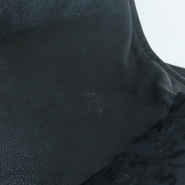 実際に弊社で買取させて頂いたRoen/ロエン×semantic design/セマンティックデザイン ラムレザージャケット コート/Mの画像 9枚目