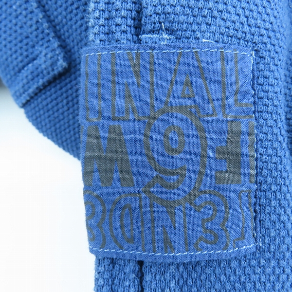 実際に弊社で買取させて頂いたTENDERLOIN/テンダーロイン MOSS STITCH COAT モスステッチ ノーカラーコート ネイビー/Lの画像 5枚目