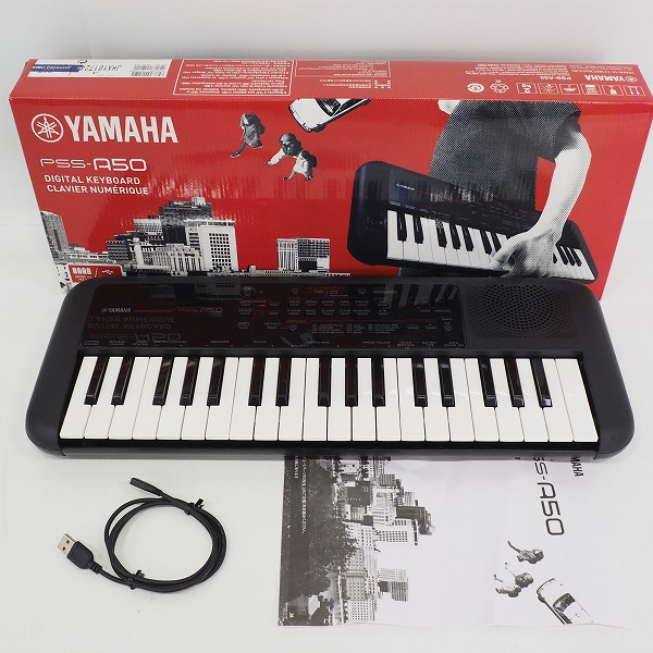 実際に弊社で買取させて頂いたYAMAHA/ヤマハ PSS-A50 37鍵盤 ミニキーボード 2020年製【簡易動作確認済】
