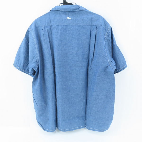 実際に弊社で買取させて頂いたEVISU/エヴィス 半袖シャツ /44の画像 1枚目