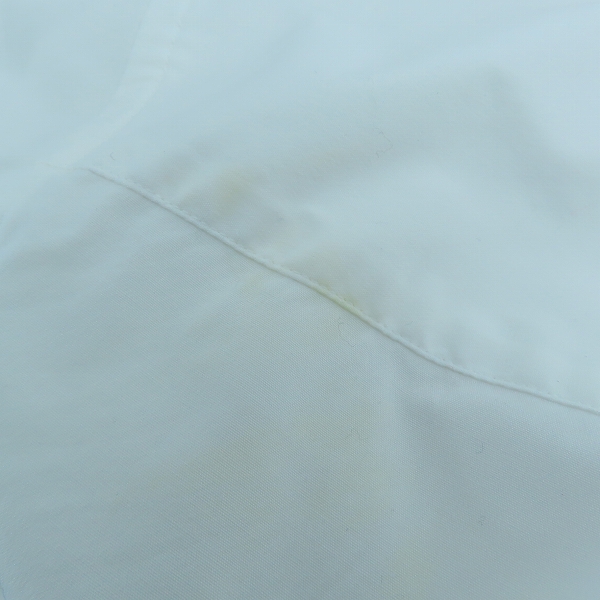 実際に弊社で買取させて頂いたCOOTIE PRODUCTIONS/クーティー ロング丈 長袖シャツ ホワイト/Lの画像 6枚目